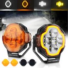 Mictuning K8 Ultraspot 5-inch Led Amber Driving combo Light 5 100 Lumens