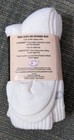 Vintage 3 Pairs Champion Socks Shoe Size 5-9 Sock Size 9-11 White Nos Cotton