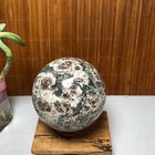 61mm Natural Fireworks Stone Quartz Crystal Sphere Ball Reiki Healing 333g A9168