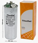 50 5 50 5 Uf 370-440v High Quality Dual Run Capacitors Cbb65-r 50x125mm  10pk 