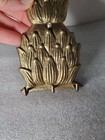 Vintage Decorative Wall Mount Brass Pineapple 3 Hook Key Holder 4 5 Inches
