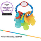 Silicone Ice Gel Baby Teether Keys Soothing Bpa Free Safe Blue Infant Toy Keys