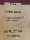 Book For  Keuffel   Esser  k e  Doric Slide Rule  Model 9068 From 1947