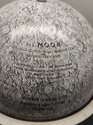 Replogle Lunar Globe - W Lunar Landings - 6  Diameter With Stand - Vintage 