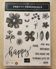 Stampin Up Stamp die Set Bundle   Pretty Perennials   New  Layered Flowers Dies 