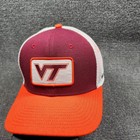 Virginia Tech Hokies Hat Cap Snapback Nike Rise Colorblock Meshback Structured