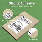 100 Sheets 8 5x5 5 Inch 200 Premium Half Sheet Shipping Labels 2 Per Sheet