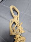 Antique Tonga Religious Walking Stick - Hand-carved Nyami 28 