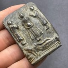 Central Asian Ancient Gandhara Bronze A Worshipper Buddha Rare Piece