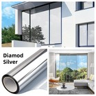 One-way Mirror Window Film Privacy Tint Sun Uv Reflective Heat Control For House
