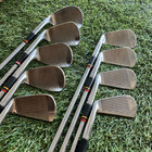 Vintage Spalding Top Flite Iron Set Synchro Dyned Pro Model 2-sw  no 6i  Leather