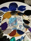 Mixed Lot Of 65 Jewish Yamakas   Challah Cover W  Hebrew Inscription 