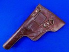 Chinese China Ww2 Mauser C96 Broomhandle Pistol Gun Leather Holster