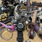 7 Lbs Broken Vintage Wrist Watch Lot Quartz Mixed Bulk  Parts Only Junk Repair