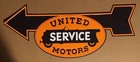 United Service Motors Gas Station Sign