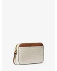 Michael Kors Jet Set East West Chain Large Logo Crossbody Bag Purse  Vanilla 