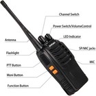 Two Way Radios Long Range Walkie Talkies For Adults With Headphones 16 6-pack 