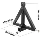 Vevor 3 Point Hitch Receiver 25 x19  Tractor Receiver Hitch 2  For Category 1