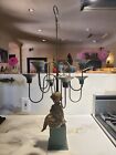 Vintage Brass Angel Candelabra