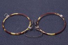     1 Antique Tortoise Pinch Pince Nez Reading Nose Glasses  unused  Frames Only
