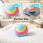 12 Pack Kids Bath Bomb With Hidden Ocean Toys Ocean Theme Sea Salt Bath Fizzies