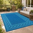 8x10  9x12  9x18  10x14 Ft Outdoor Rug waterproof Patio Mat Rv Camping Carpet Us