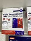 Nicotine Patch Transdermal Sys 21mg 28ct Step 1   Step 2  14 Mg  28 Patches T676