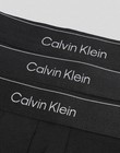 Men s Calvin Klein Ck 3 Pack Trunk Boxer Brief  All Black