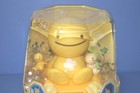 Tomy Nohohon Zoku Fusui Type Money Luck Eco Solar Clover Yellow Color Keychain