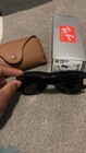 Ray-ban Rb4165 Justin 601 71 Black Frame Dark Green Gradient Sunglasses