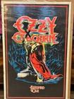 Metalheads  Rare Vintage Ozzy Osbourne Blizzard Of Ozz Black Light Poster