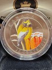 2012 Canada 25 Cents Evening Grosbeak Coloured Coin -   26502