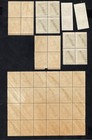 Georgia 1922-23 Blocks Of Stamps  Lyapin 26-27 34-37 Mh