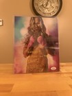 Ronda Rousey  8x10 Jsa Photo Signed With Insc Autographed Auto Wwe Ufc Metallic