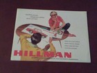 1960-1961 Hillman Minx Brochure Folder Deluxe Wagon Original