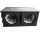 Harmony Audio Ha-e12 Dual 12  Empty Vented Port Sub Box Unloaded Enclosure New