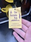 Vintage The Portable Pub By Londonaire Limited - Brown Travel Bar Suitcase