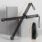 Power Guidance 2pcs Weighted Ropeless Battle Ropes  Portable Cordless Black