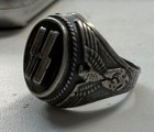 Ww1  2 Veteran Commemorative Silver Ring