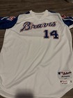 Atlanta Braves 2017 Team Issued Throwback Jersey Number 14 Rio Ruiz 