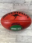 Sherrin Afl Australian Rules Red Football Mcg Melbourne Cricket Ground Sz 5 Ball