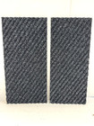 Diagonal Ultra Tyte Carpet Tiles Charcoal Lot Of 26 2 Different Sizes