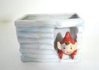Vintage Ceramic Elf Pixie Planter Japan 