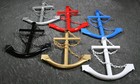 Black Anchor Wall Decor 3  Metal Handmade Nautical Outdoor Yard Decoration New