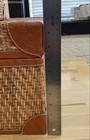 Cumberland Design Group Woven Rattan Storage Trunk Suitcase Set 2 Piece Nesting