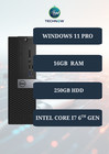 Dell Optiplex 7040 Sf Core I7 Desktop Computer 16gb Ram 250gb Hd Windows 11 Wifi