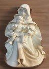 Vintage lighted religious  Beauty   Ceramic Madonna And Child Night Light
