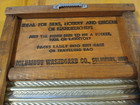 Vintage Dubl Handi Washboard Key Rack Holder Columbus Wood Wall Decor With Hook