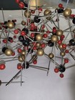Vtg Lot Carbon Dioxide   School Educational Molecular Model Chemistry Co2 Figure