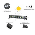 7inch 60w Led Work Light Bar Flood Spot Beam Offroad 4wd Suv Driving Fog Lamp 7 